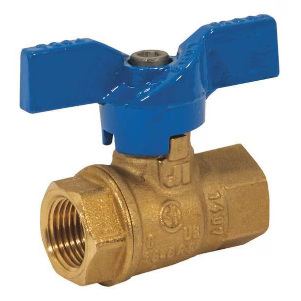 Jomar Valve 3/8″ FNPT Brass Gas Ball Valve Inline 101-402 Jomar Valve 101-402