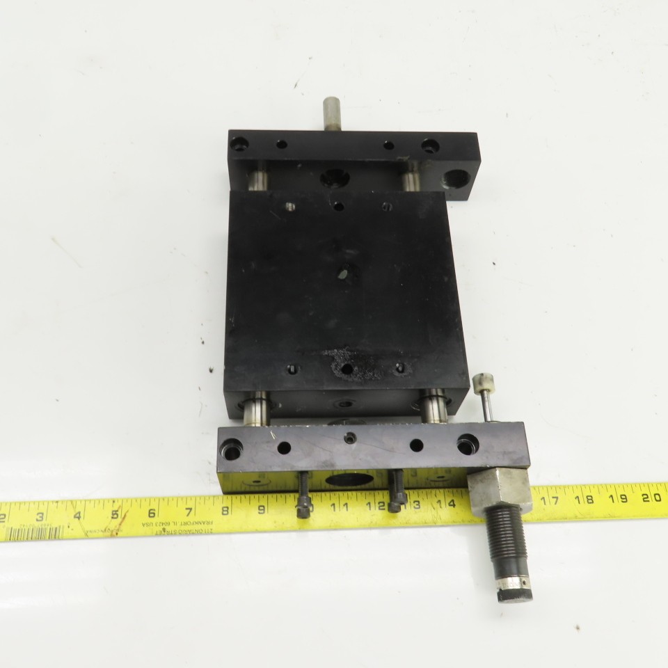 PHD BS061X2-D 6-3/4″x 6-3/4″ Base Slide Assembly 2-1/8″ Stroke W/Adjustable Stop