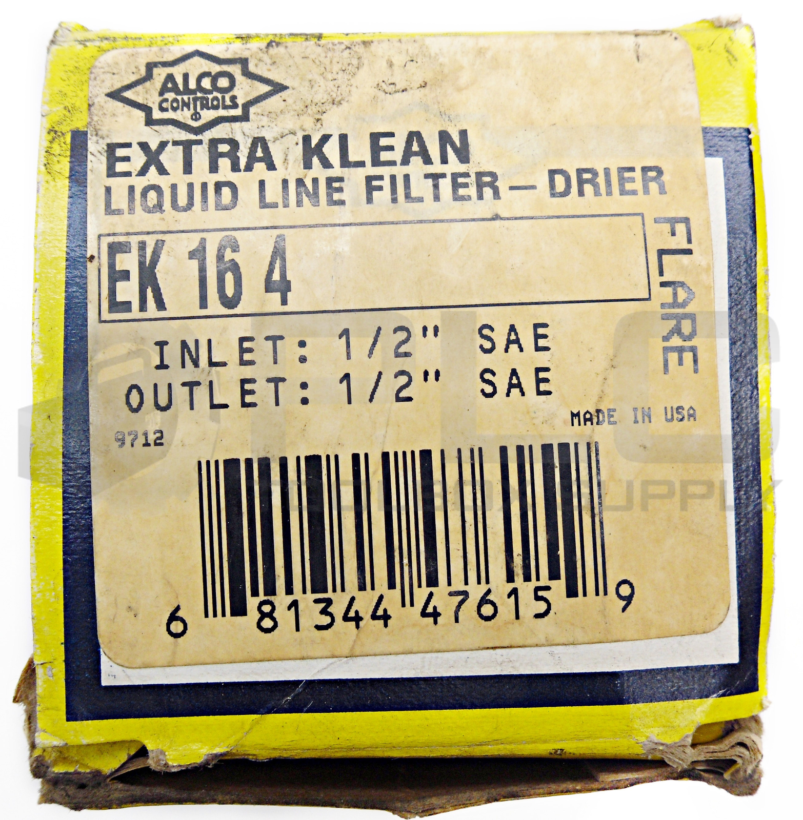 NEW ALCO CONTROLS EK-16 4 EXTRA KLEAN LIQUID LINE FILTER-DRIER EK-164