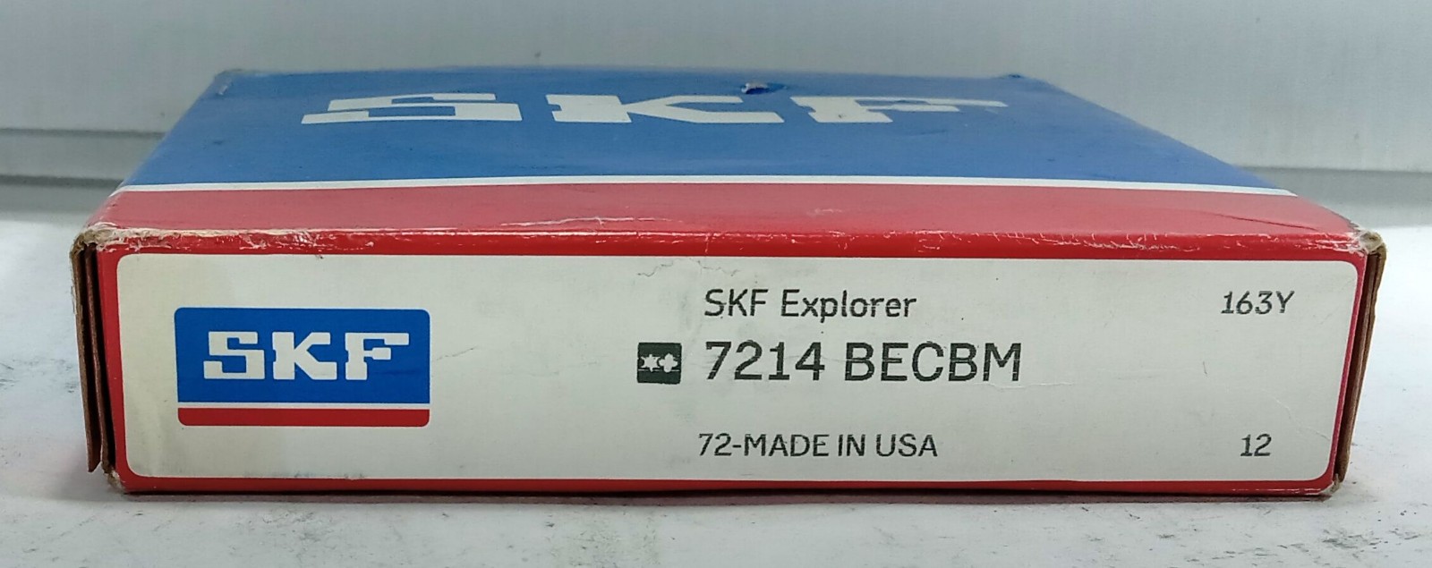 1 NEW SKF 7214 BECBM 70X125X24mm 1 ROW ANGULAR CONTACT BEARING NIB *MAKE OFFER*