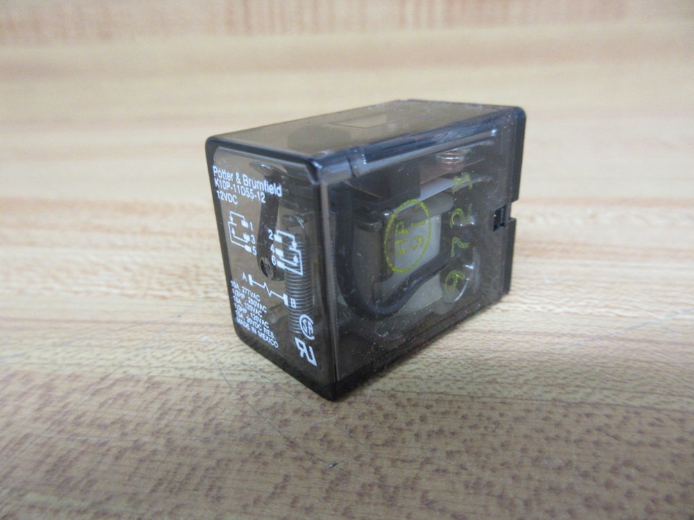 Potter & Brumfield K10P-11D55-12V DC Relay K10P-11D55-12V