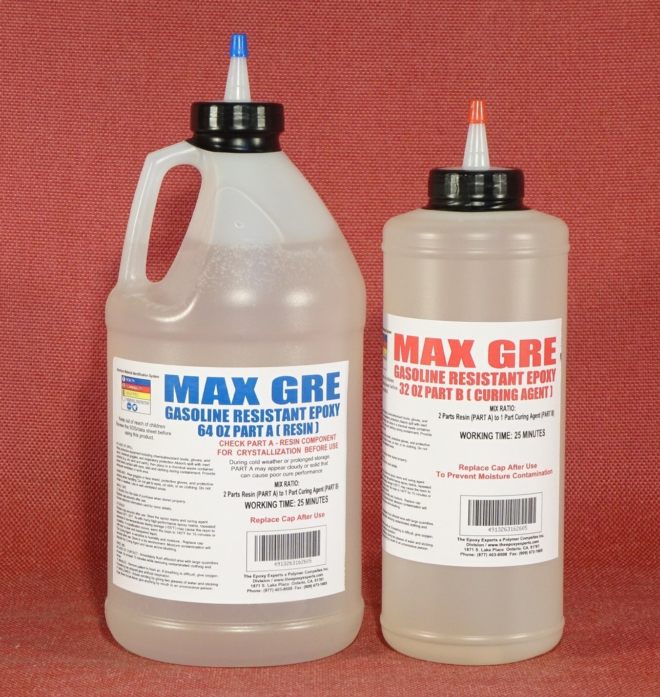 Gasoline Resistant Epoxy Resin 4 Fuel Tank Repair Restoration -Diesel E85 Blend