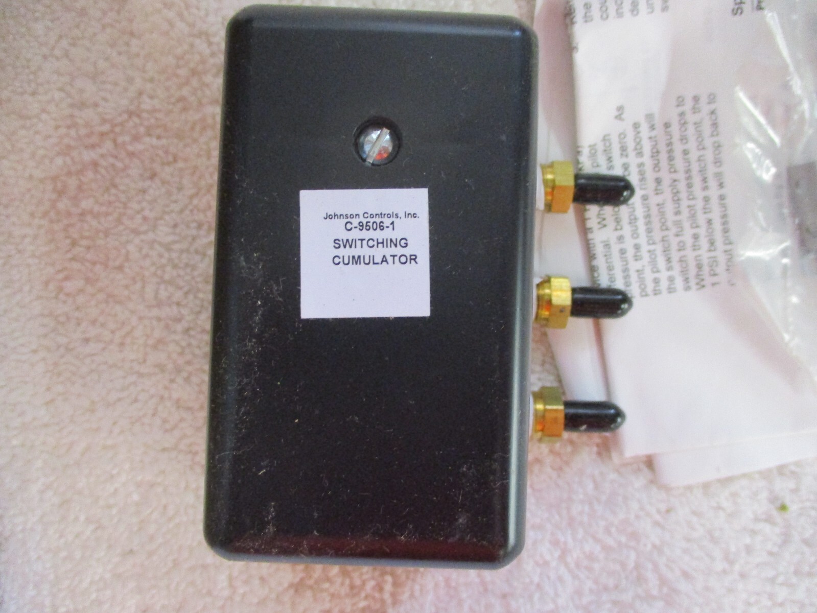 NIB Johnson Controls Air Switching Cumulator Replacement C-9506-1 #1