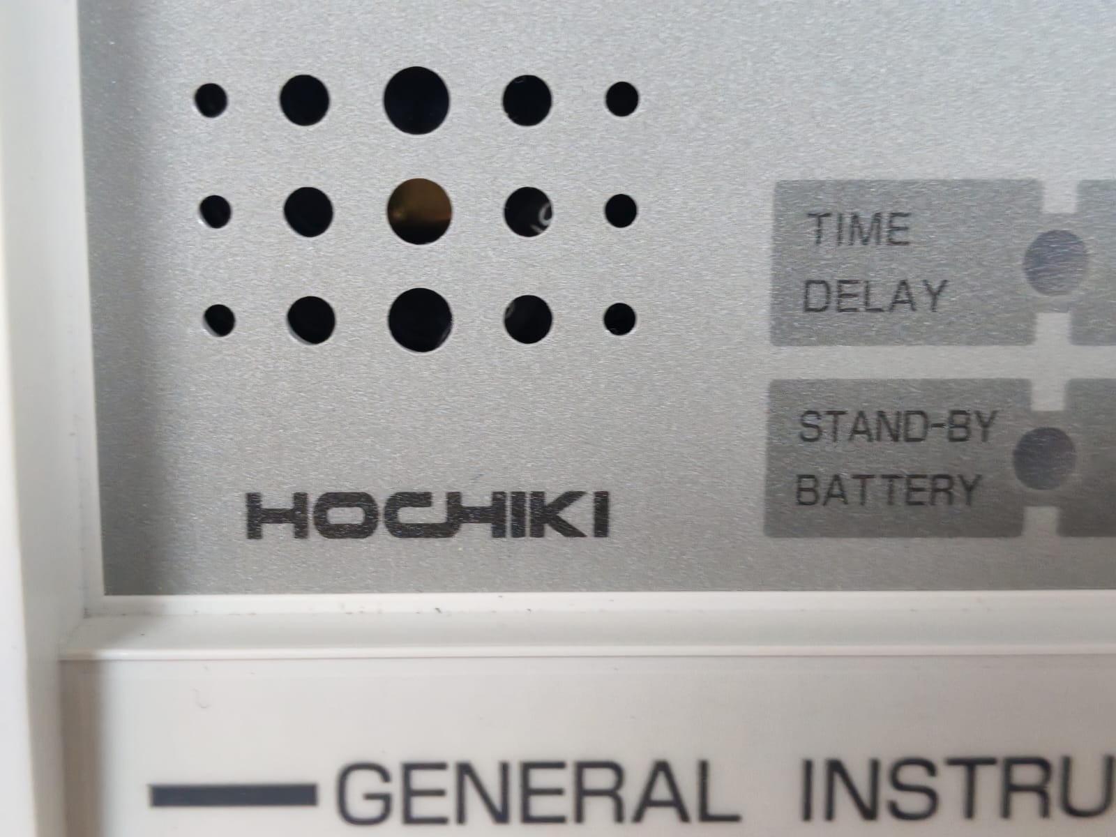 HOCHIKI RPP-EBW / RPP-EBW01Z FIRE ALARM CONTROL PANEL