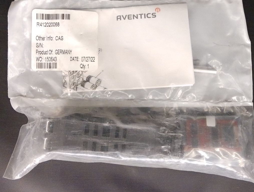 Aventics R412020068 Extension Kit for Base Plate AV05 Double Bus