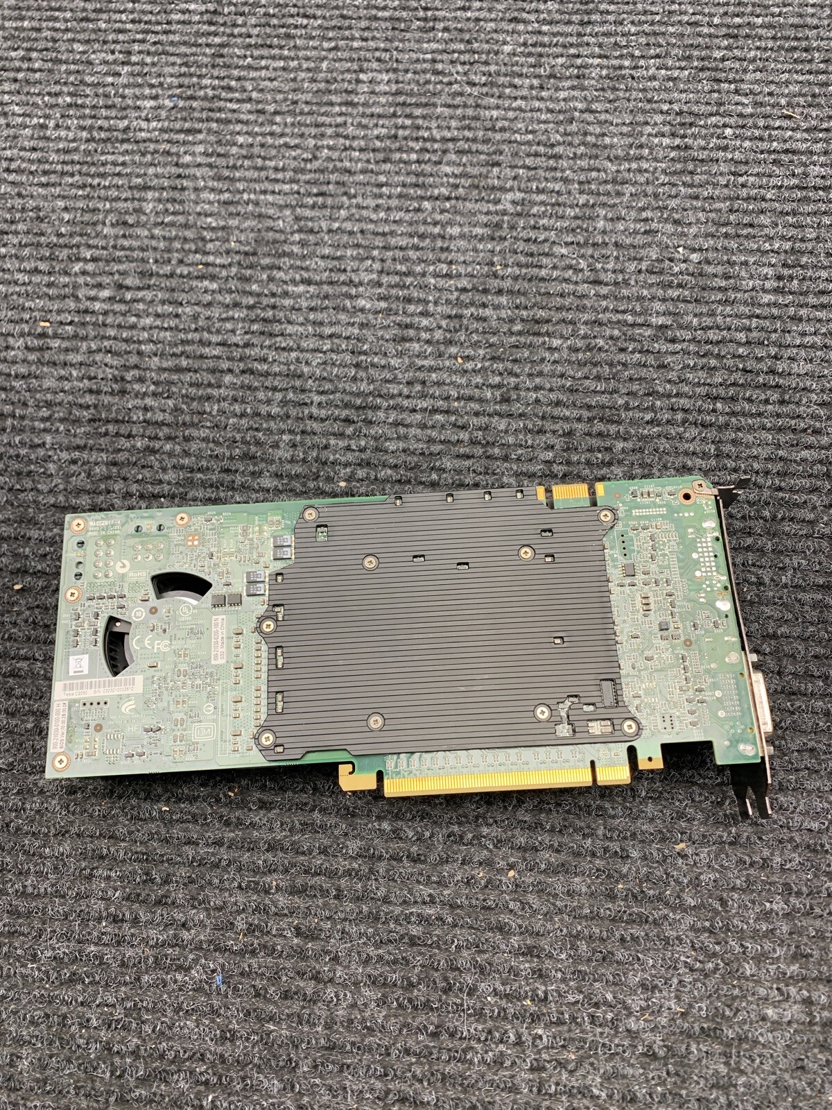 Dell NVIDIA TESLA DP/N 0D9CWX PCI Express DVI Port Video Graphics Card