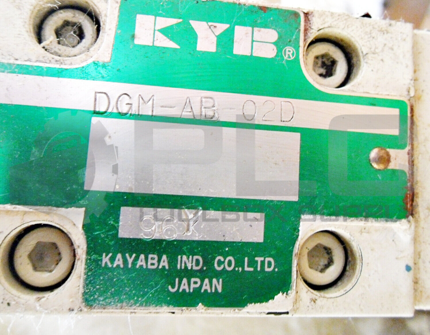 KAYABA JOBAN MRH2-750-19-XWM-1 HYDRAULIC MOTOR / DGM-AB-02D *FOR PARTS/REPAIR
