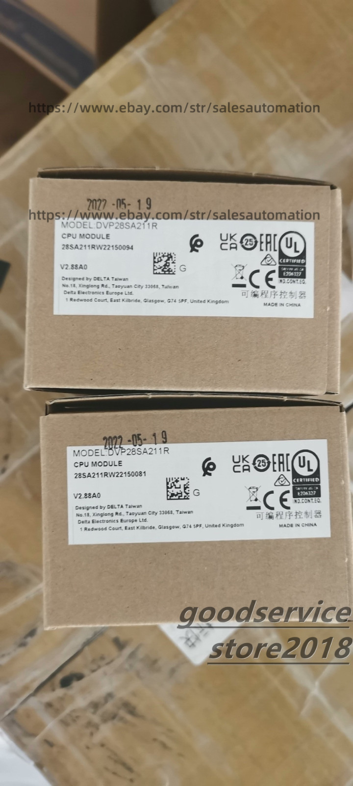 1PC New & Original Delta PLC DVP28SA211R , 90 DAYS WARRANTY