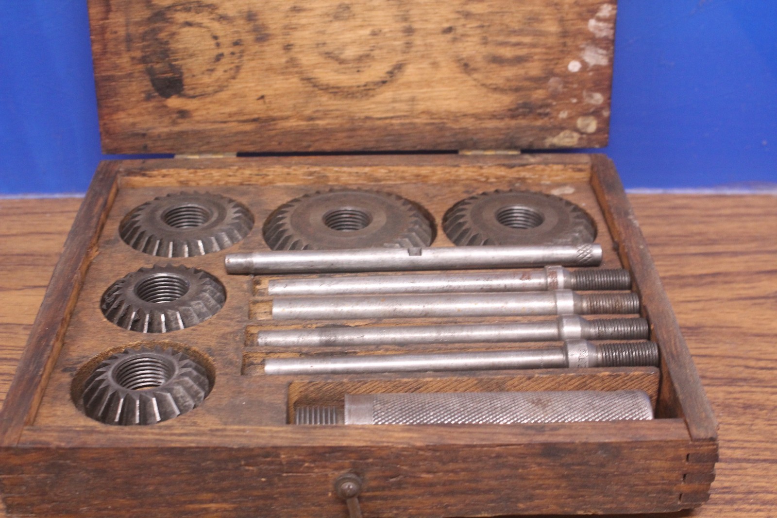 Vintage Zembrzuski Wooden Tool Case