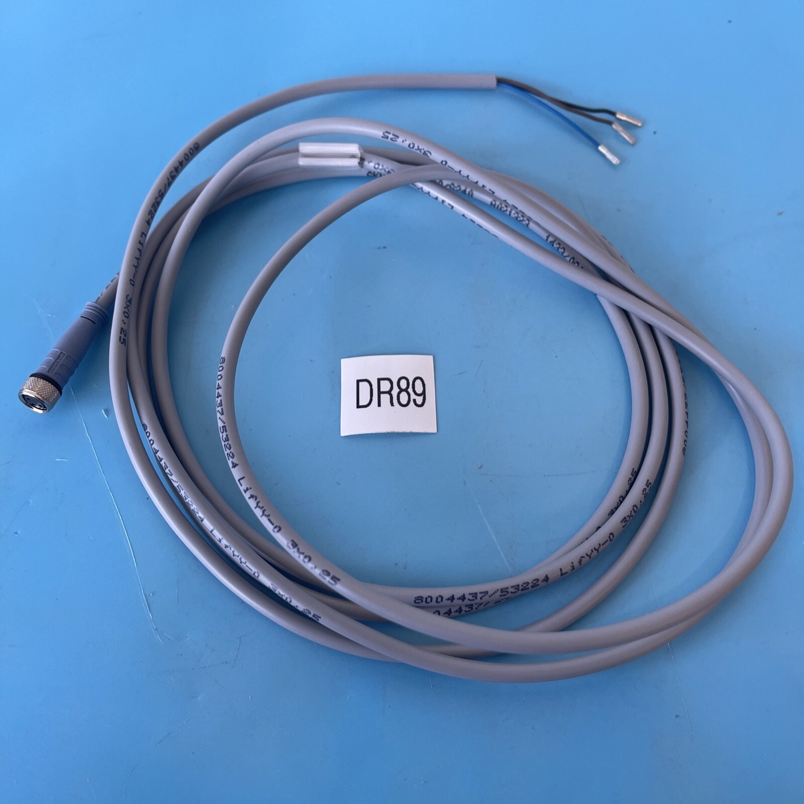 *NEW* Turck ESCHA Female 3 Pin To Leads Cable ~10Ft || Warranty & Fast Shipping!