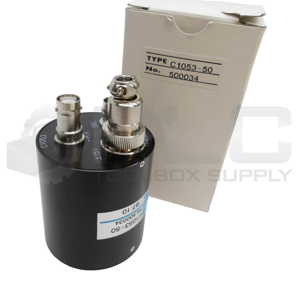 NEW HAMAMATSU C1053-0 AMPLIFIER PIN ASSIGNMENT OF 4 PIN RECEPTACLE