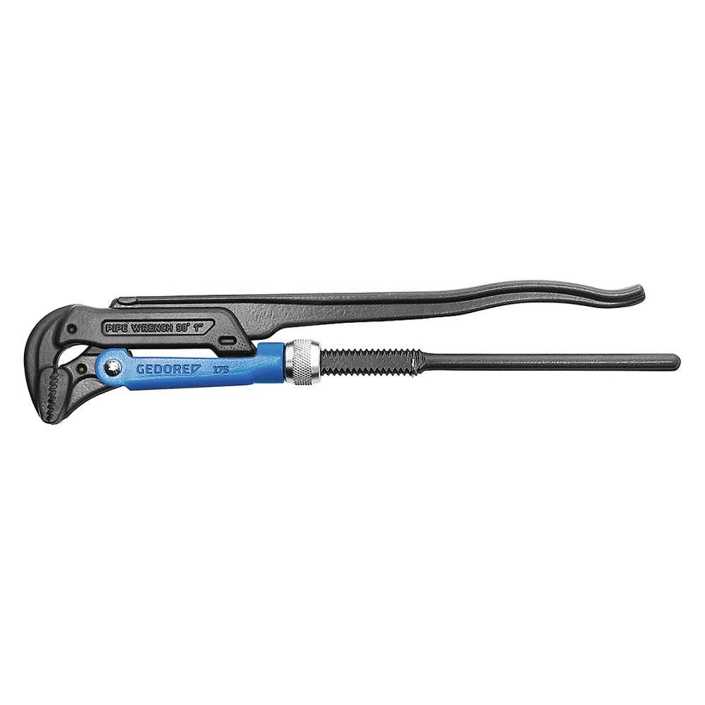 GEDORE 175 1 Pipe Wrench,Plier-Type,Serrated,11″ 53DU51