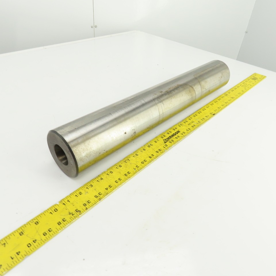 3.9200″ OD Steel Machine Cylinder W/Flat Spots 24-7/16″ OAL W/0.450″ Key Way
