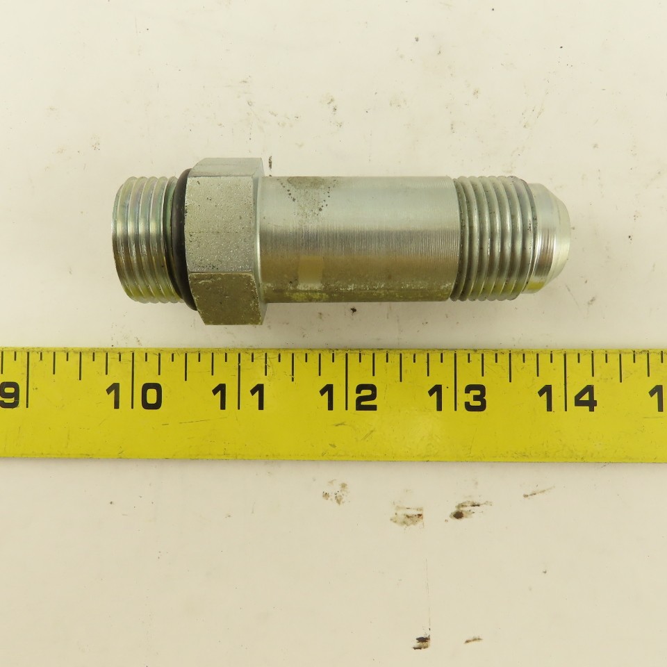 5/8″ OD Tube 1-1/16″-12 JIC Flare 1-1/16″ Male O-Ring Seat Extension 3-15/16″OAL