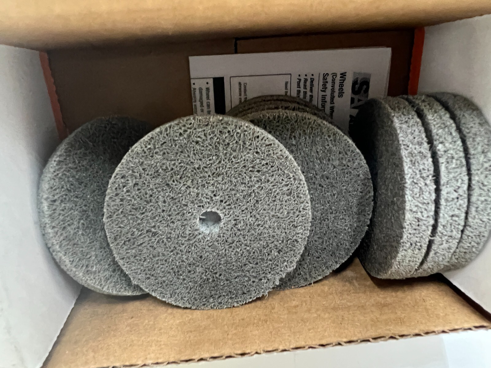 (QTY 10) Standard Abrasives 873110 2″x1/4″x1/14″ F AO MD Medium Density