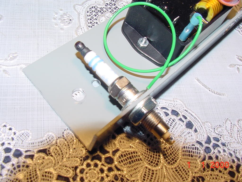 Ignitor Sparker Assembly Unit Baso Gas Products CS222 Spark Block, Bosh Iridium