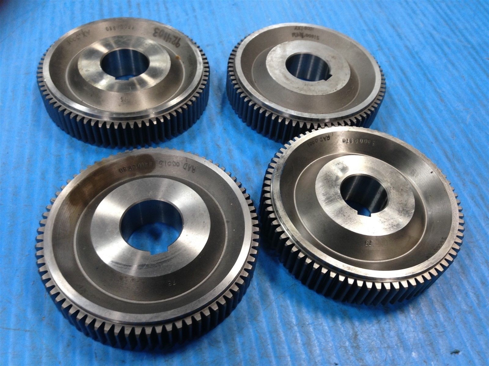 USED TOYODA CNC MACHINING CENTER REPLACEMENT GEARS 13 PIECE GEAR SET (K3)