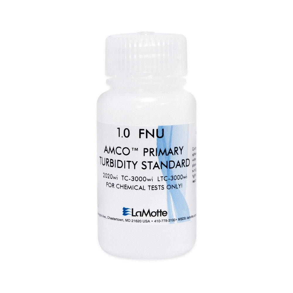 LAMOTTE Calibration Solution,1 FNU,60 mL 6CAR8