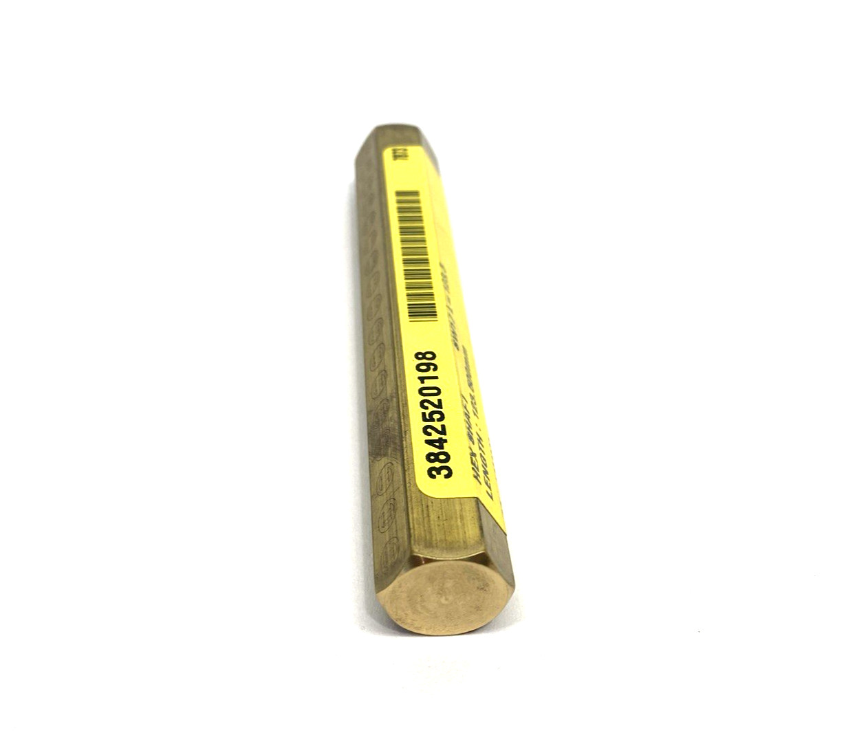 Bosch Rexroth 3842520198 Hex Shaft SW17 123.5mm Length 17mm Wrench Size