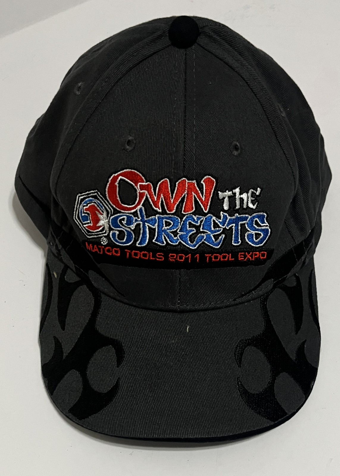 Matco Tools 2011 Tool Expo “Own The Streets” Black Adjustable Baseball Cap Hat