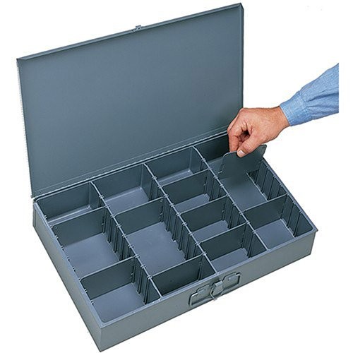 Compartment Box – 18x12x3″ – (13) Adjustable Compartments – 4 EA
