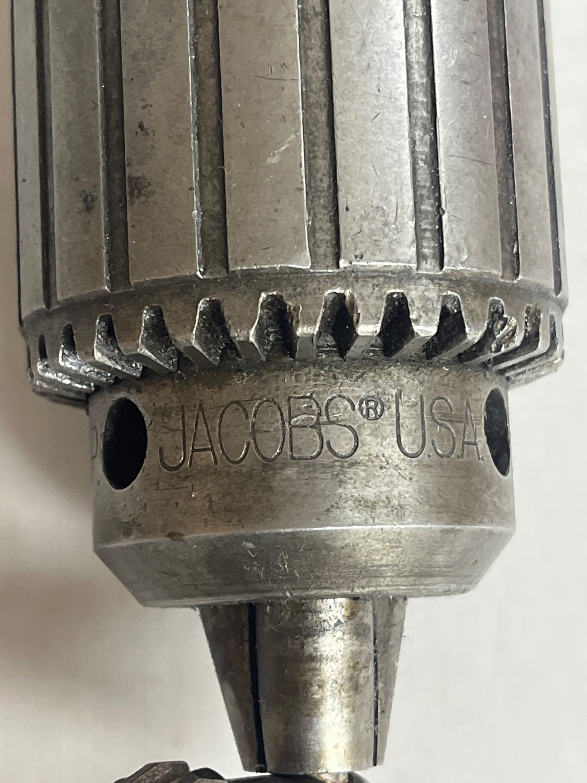 JACOBS CHUCK ARBOR 36PD 3 TAPER .18-.80″ 5-20MM – USED with Key