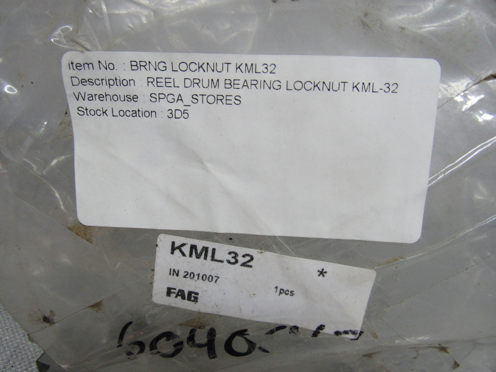 FAG KML32 Lock Nut Bearing