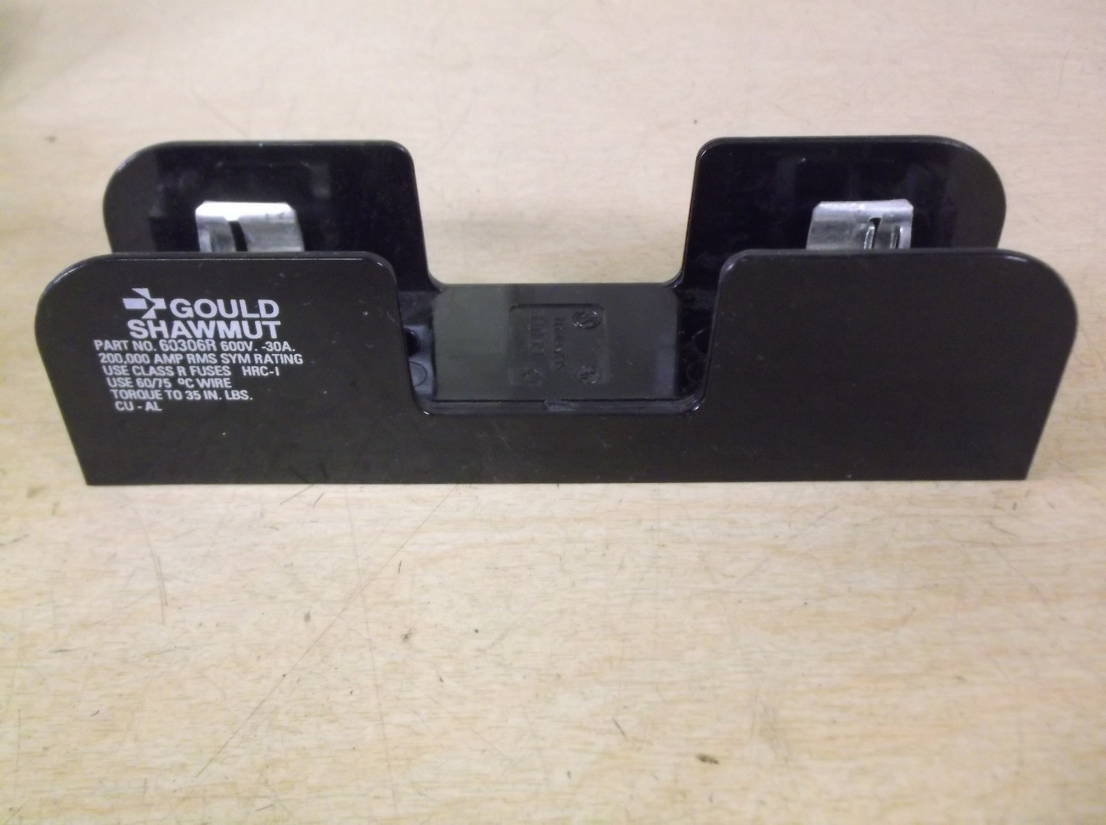 Gould Shawmut 60306R Fuse Holder 30A 600V *FREE SHIPPING*