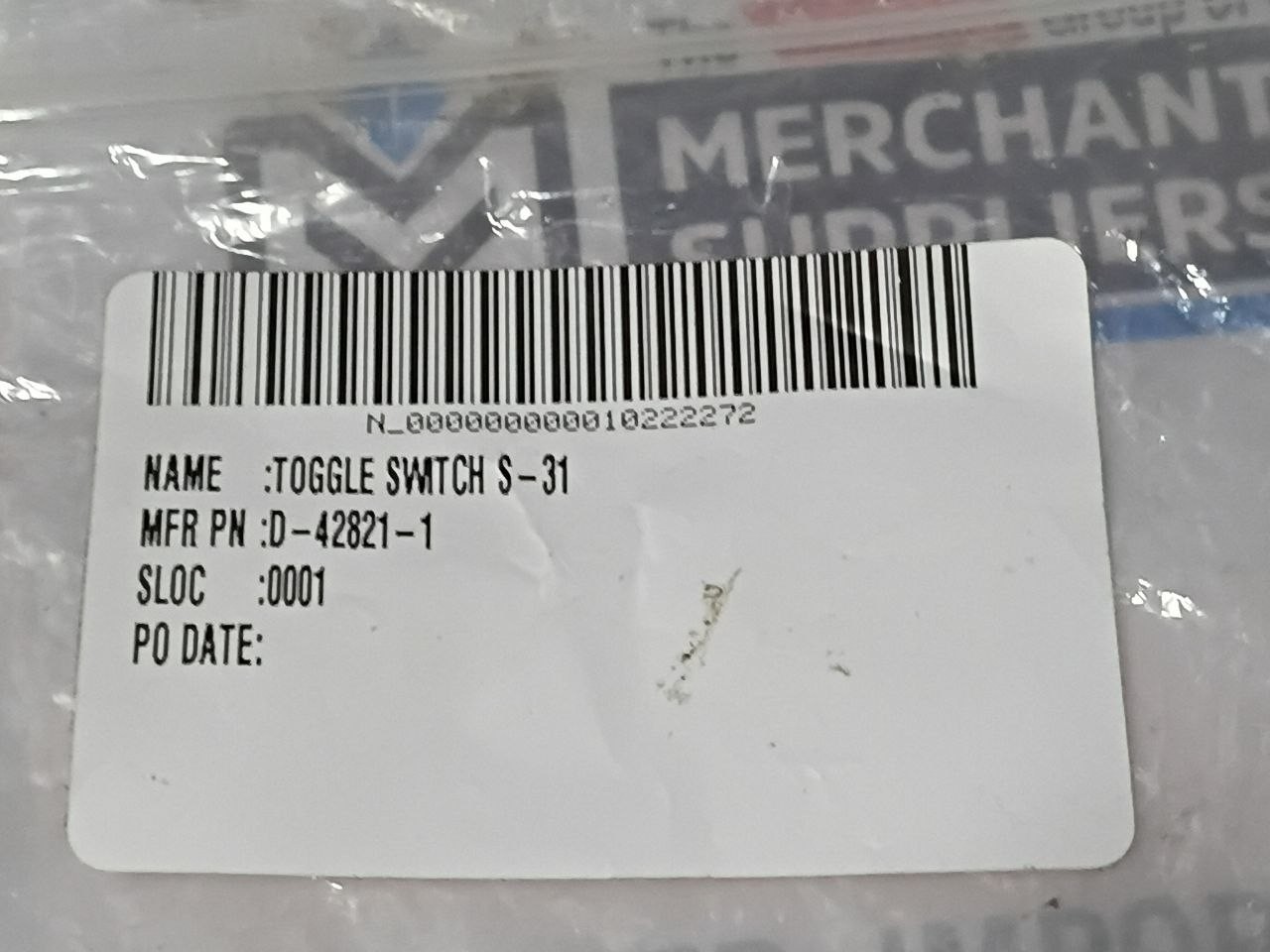 Nikkai S-31 Toggle Switch D-42821-1 25A 125V.AC 9A 250V.AC (Lot of 2 Pcs)