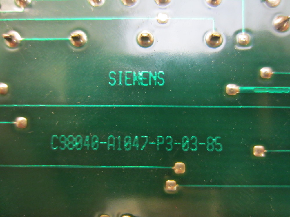 Siemens C98043-A1047-L.1.11 Board C98043A1047L111 C98043-A1047-L111-05