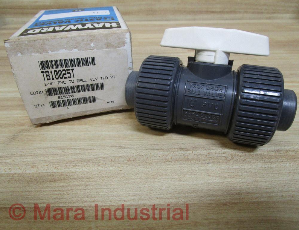 Hayward TB10025T 1/4″ PVC True Union Ball Valve