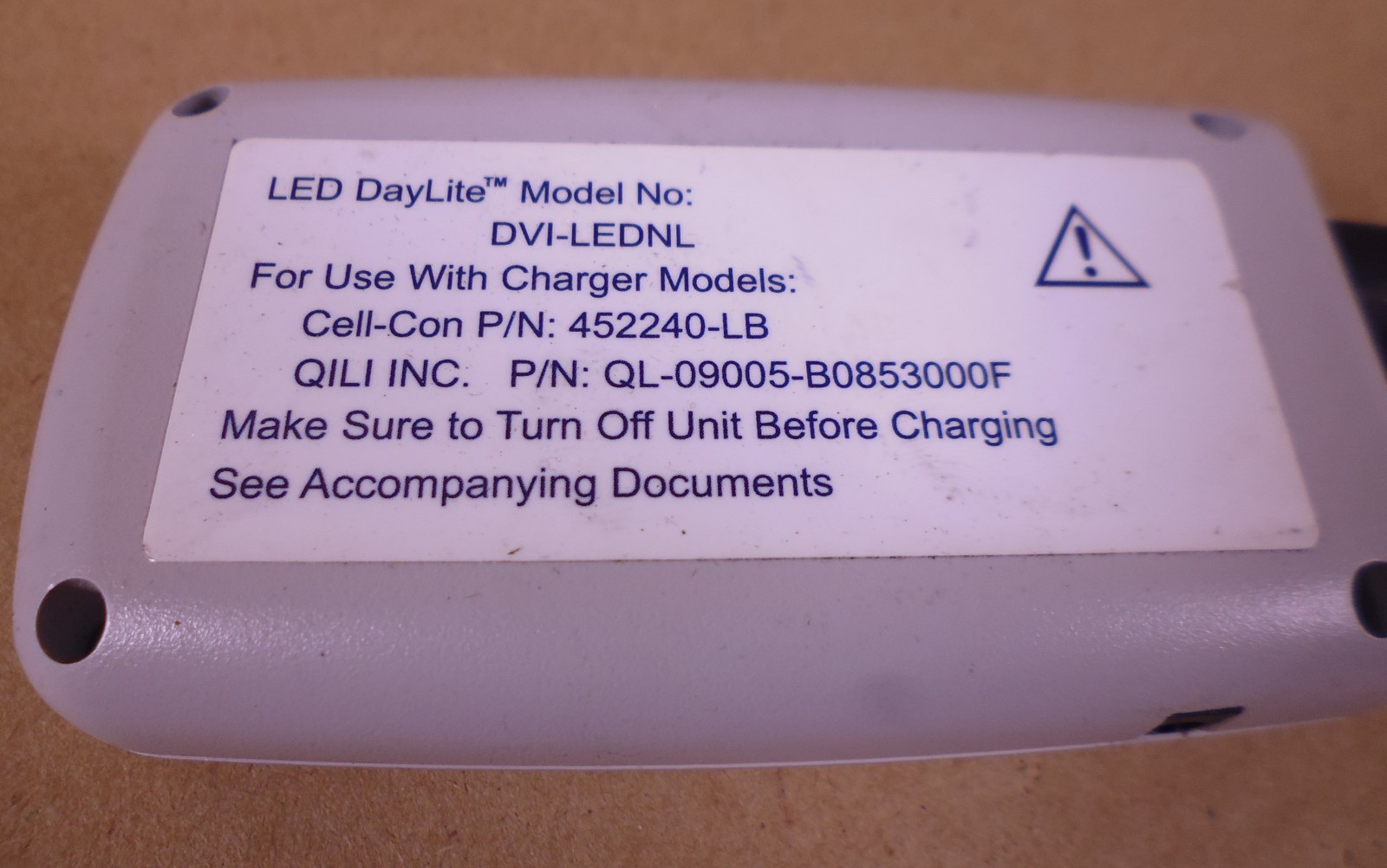 (UNTESTED) Vision LED Daylite DVI-LEDNL Battery Pack – AS-IS May Need Battery