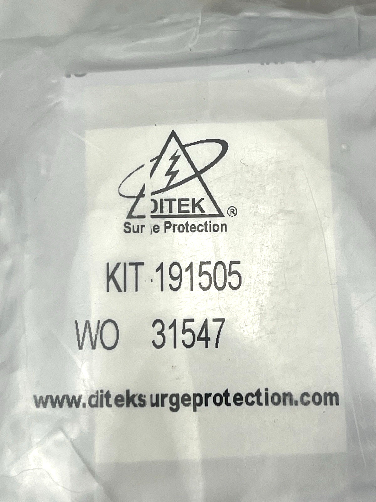 New Ditek DTK-4LVLPLV Surge Protector 4 Pair 30V 12-30 AWG Terminal Strip