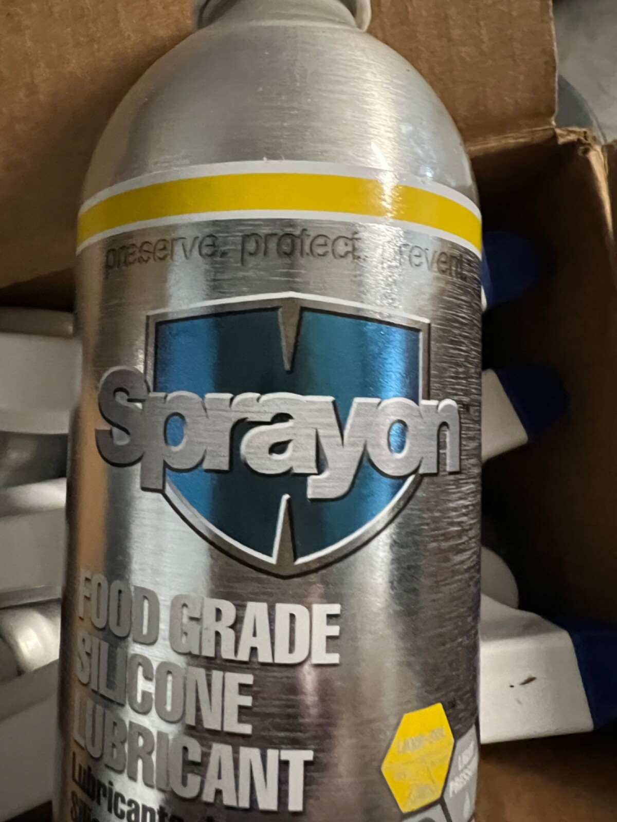 🔥Sprayon LU210L FOOD GRADE SILICONE Lubricant 14 FL.oz/414 mL/ONE BOTTLE🆕