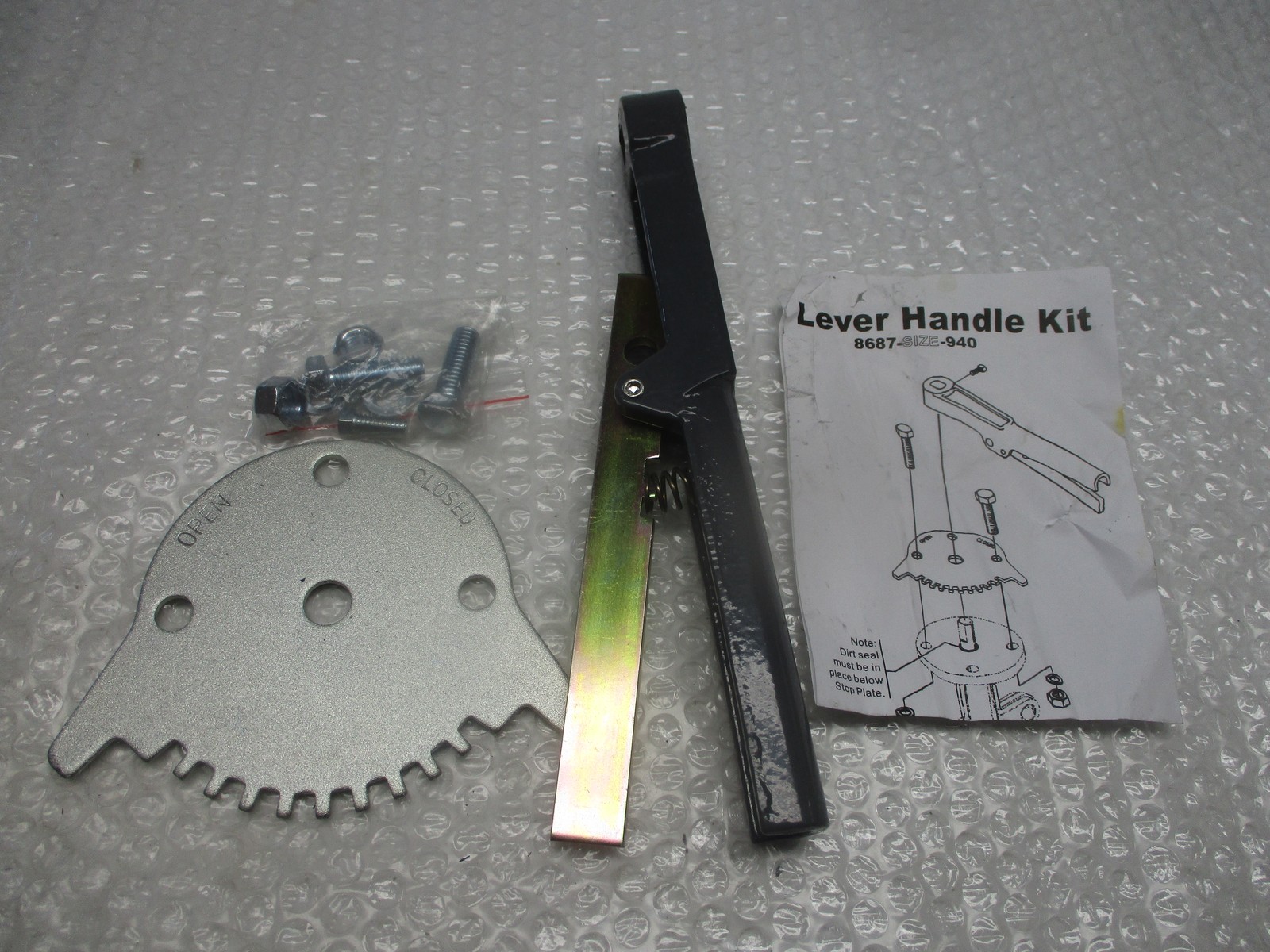 INDUSTRIAL SPARE 8687-SIZE-940 LEVER KIT NSNP
