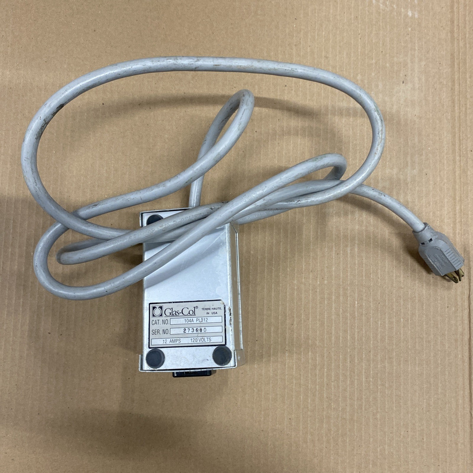 Glas-Col PL-312 Minitrol 1500 Watts 115 Volts Temperature Control