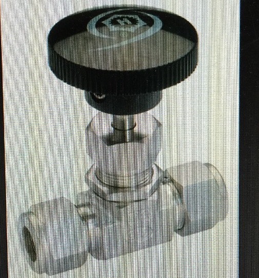 Ham-Let Needle Valve 3/8″, H-300-SS-L-R-3/8-RS, Ref Swagelok SS-1RS6 #ZC4