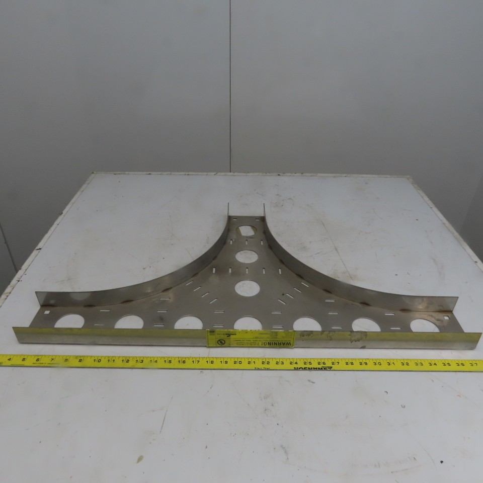 Cooper B-Line SS6CC-04-HT12 4″W 316 Stainless Steel Cable Tray Horizontal Tee