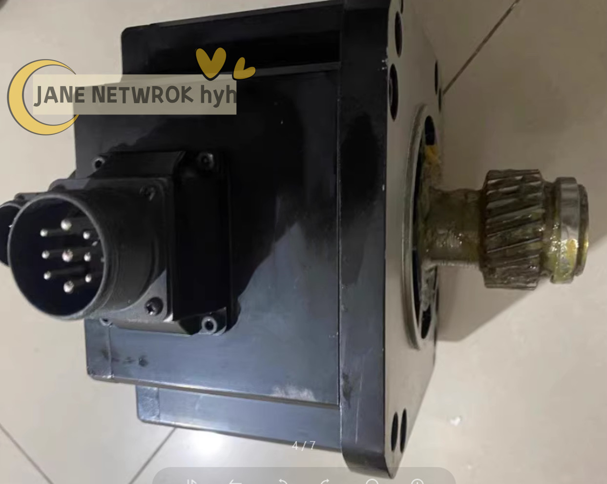 🔥🔥TEST ok Q2AA18200HXP20M motor 2.0KW AC200V by DHL or Fedex