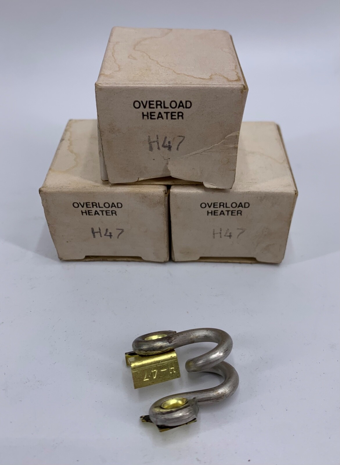 Lot of 3 Furnas H47 Overload Heaters (5128) NOS