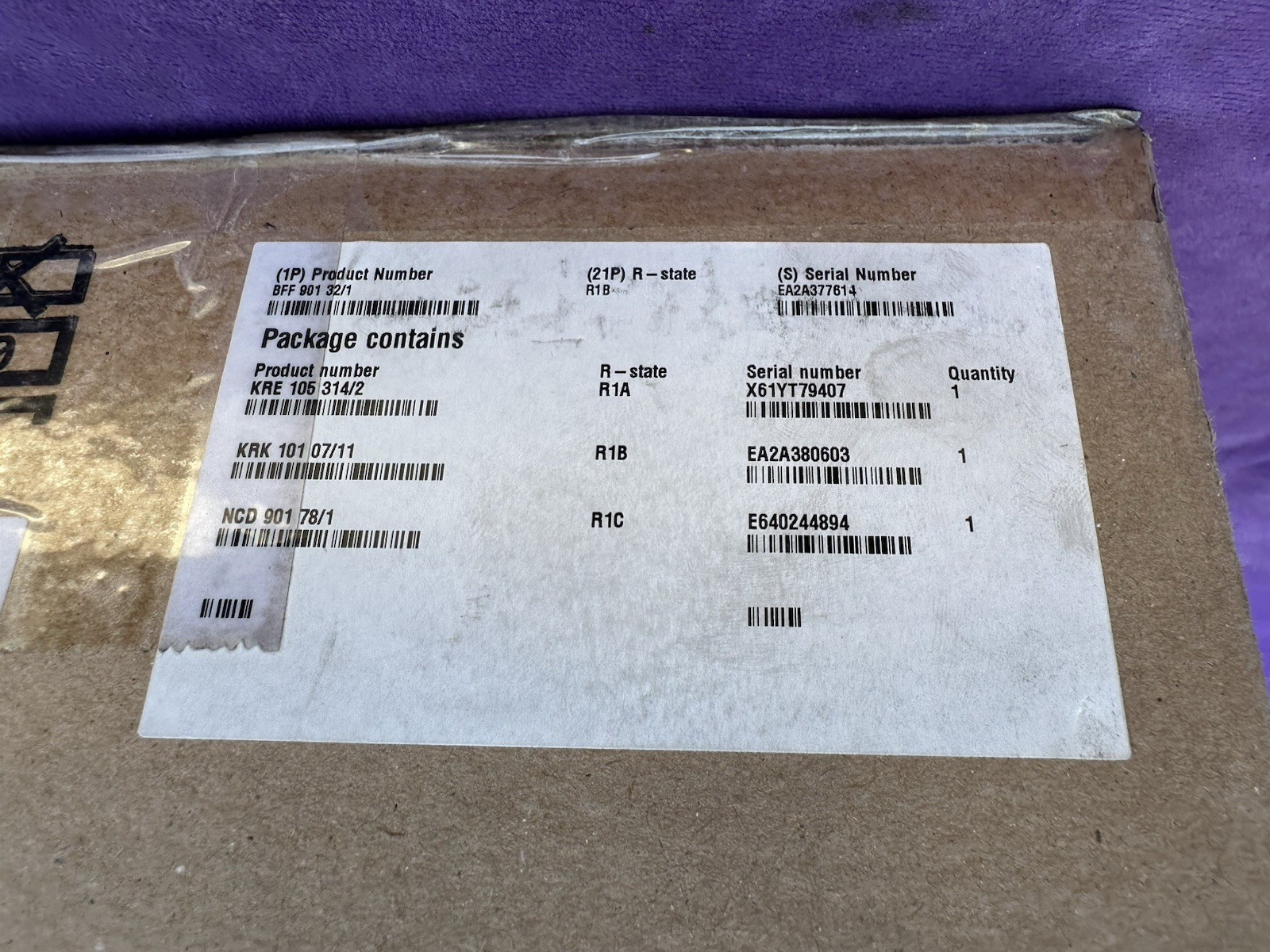 Ericsson 5G NR mmWave 39GHz Streetmacro 6701 B260 Radio Antenna AAU BFF 901 32/1