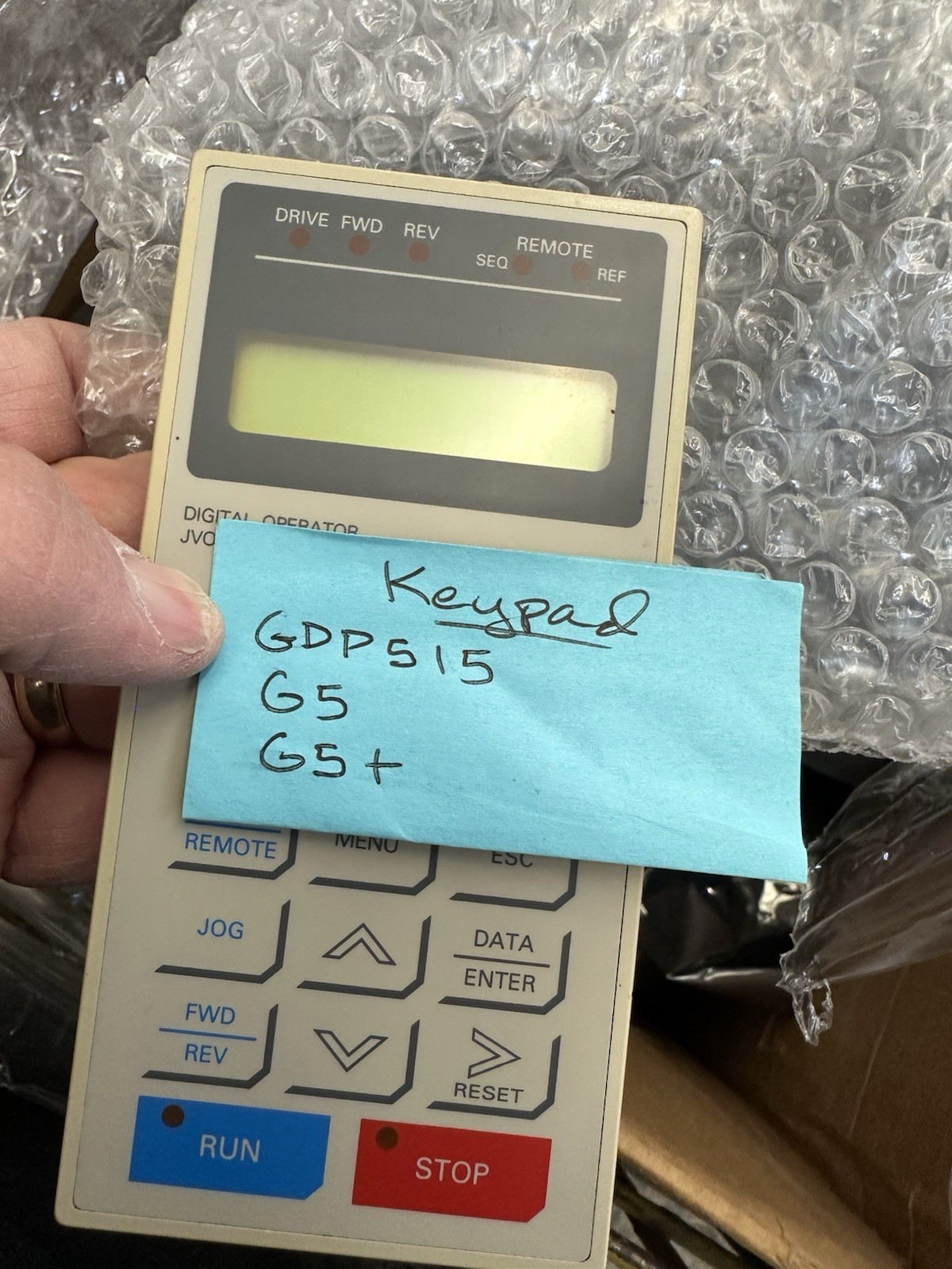 GUARANTEED! YASKAWA DIGITAL KEYPAD OPERATOR INTERFACE JVOP-130U