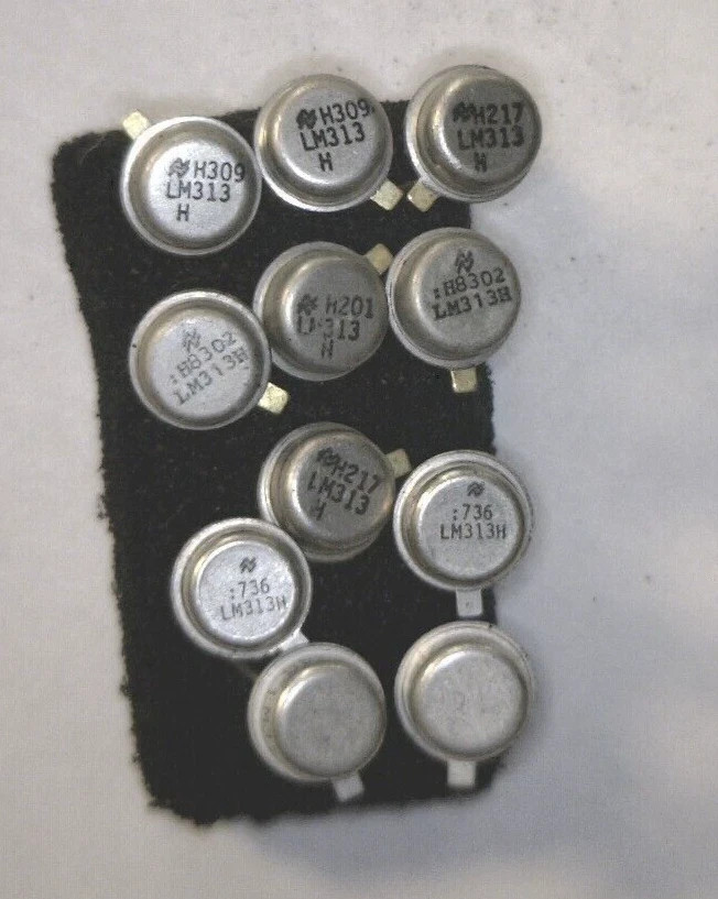 NATIONAL SEMICONDUCTOR LM313H SHUNT VOLTAGE REFERENCE IC FIXED 1.22V LOT OF 11