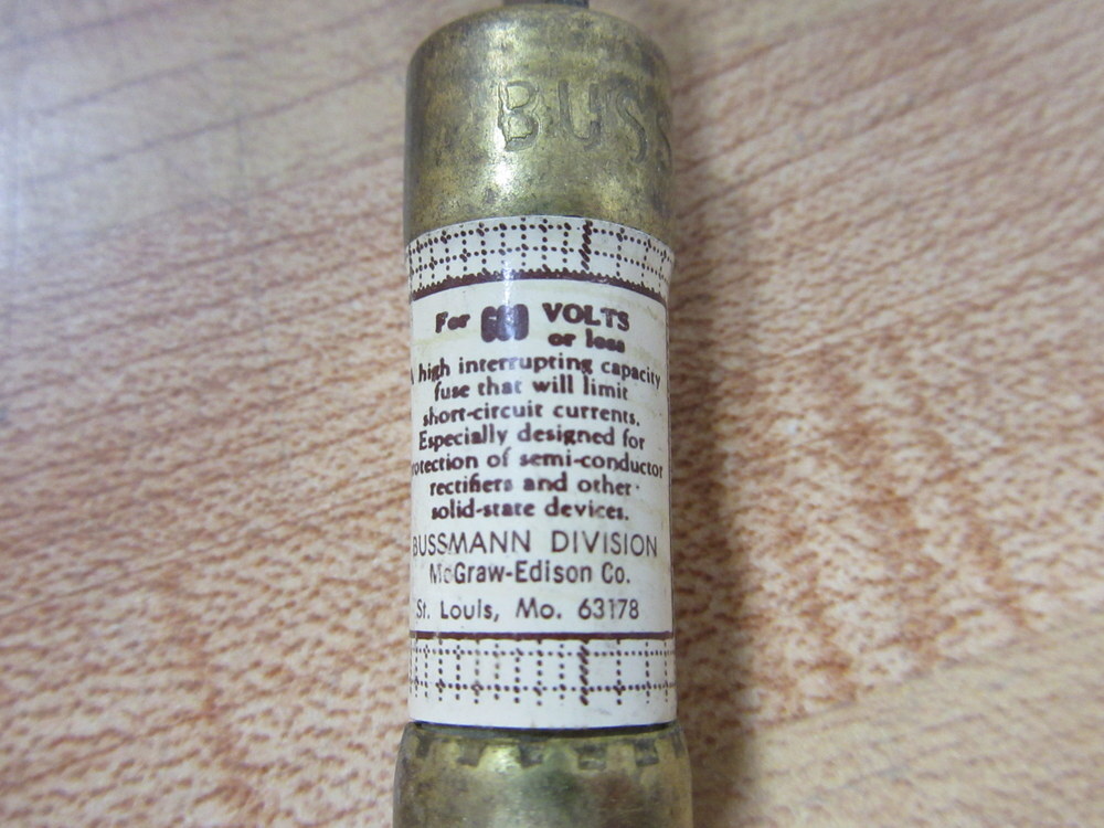 Buss KAC-20 Bussmann Fuse Cross Ref 1DK16 (Pack of 10)