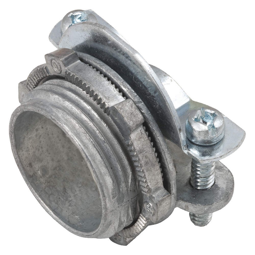 RACO 2864 NMC, Zinc, 1 in, Clmp Style, 1 1/8 in 52AX71