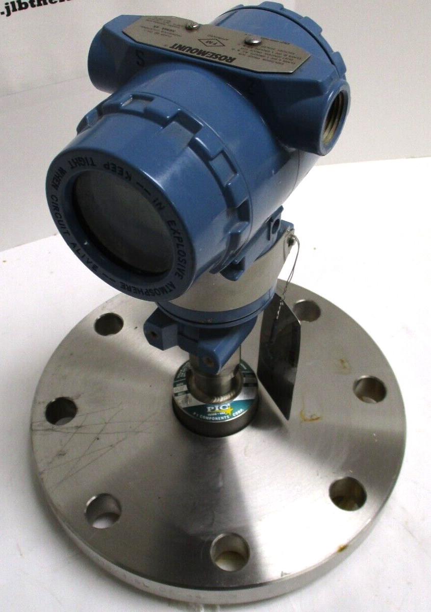 ROSEMOUNT , TRANSMITTER , 3051TG2A2B21AS1E5M5 , 0-150 , 4″ 150 SST FLANGE