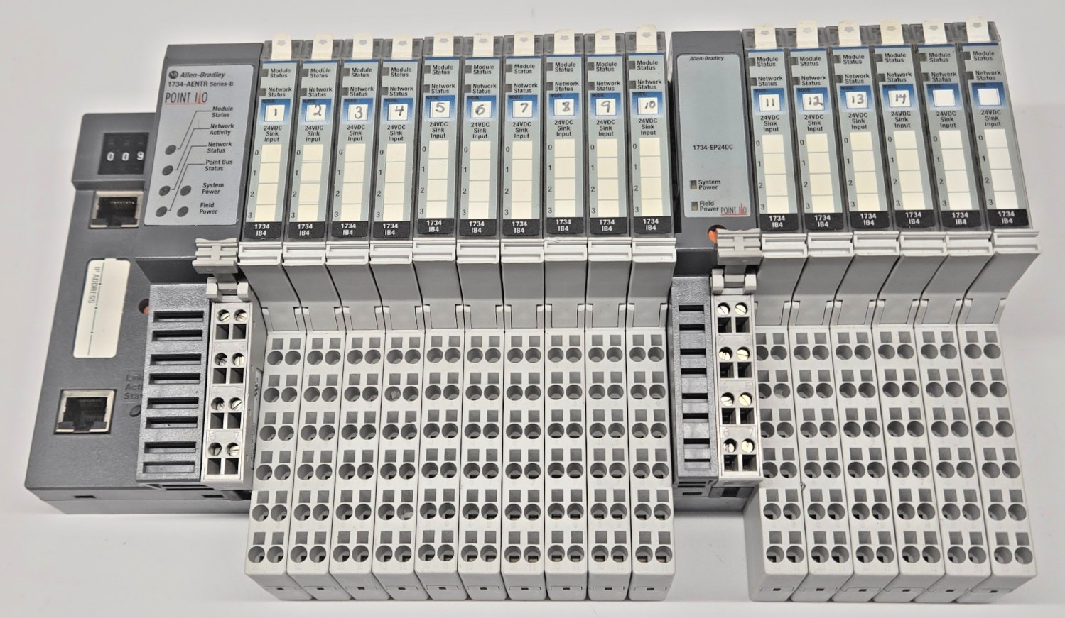 Allen Bradley 1734-AENTR / 1734-EP24DC / 1734-IB4 LOT