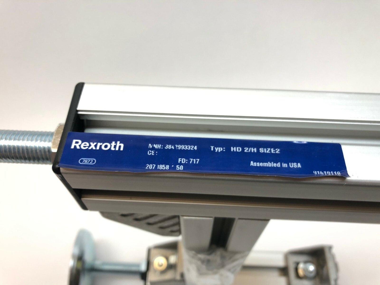 Bosch Rexroth 3842993324 HD 2/H SIZE2 Conveyor Leg Set, 629mm