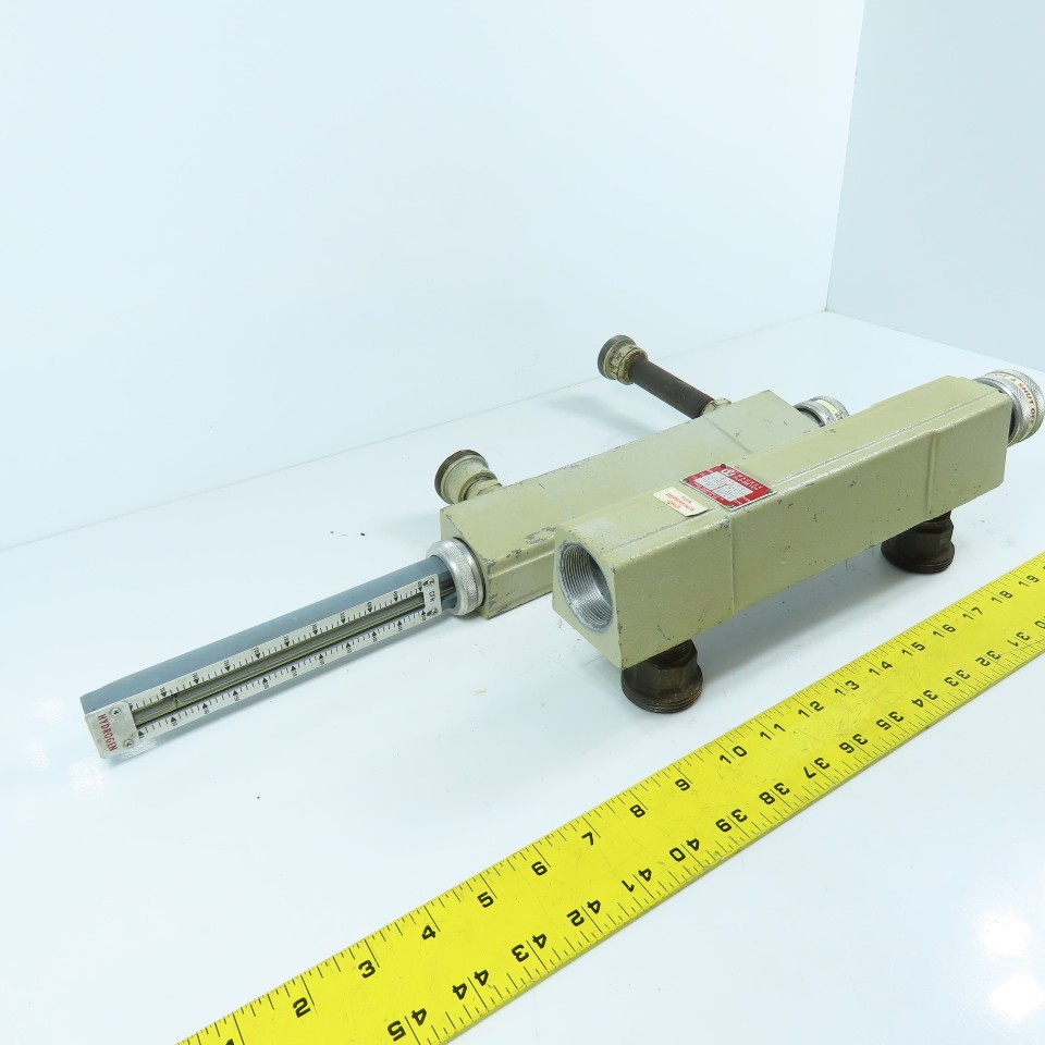 Waukee MVPX-6 Flo-Meter Gas Flow Meter PR 10PSIG 3/4″ NPT SG .0695 & 0.782 Lot/2