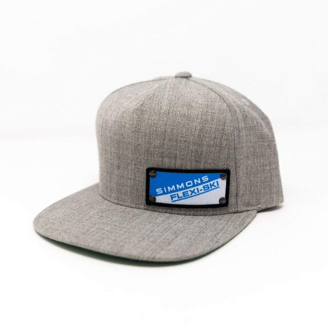 SIMMONS FLEXI-SKI LIGHT GRAY HAT
